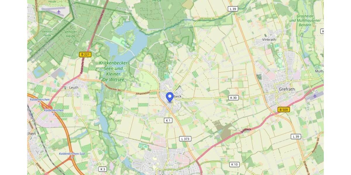 Etagenwohnung Nettetal Hinsbeck - 3 Zimmer, 87 m&sup2;, 640&euro; | Angebot:25986075