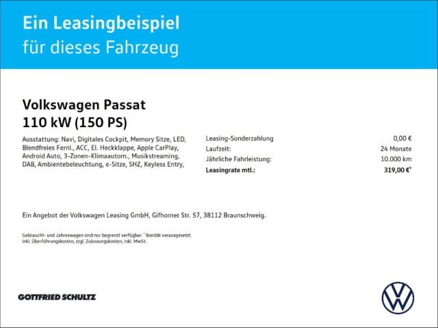 VW Passat 6.071 km 33.780 &euro; Grevenbroich 41515