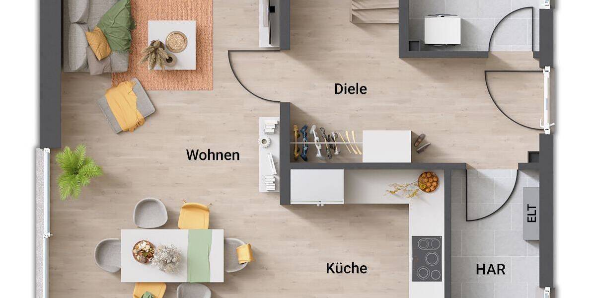 Einfamilienhaus Meerbusch Ossum-Bösinghoven - 4 Zimmer, 114 m&sup2;, 714.364&euro; | Angebot:26928733