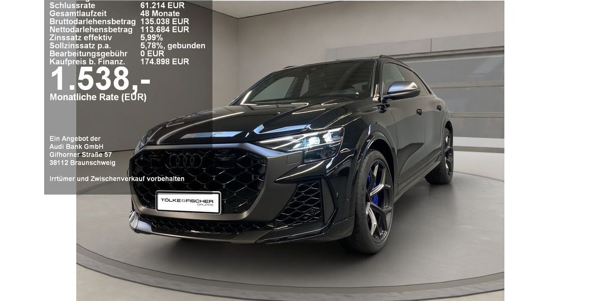 Audi RSQ8 6.785 km 153.880 &euro; Krefeld 47805