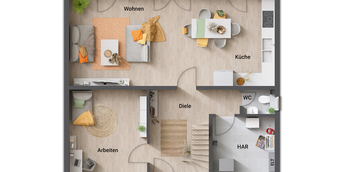 Einfamilienhaus Brüggen - 5 Zimmer, 134 m&sup2;, 559.120&euro; | Angebot:25739054