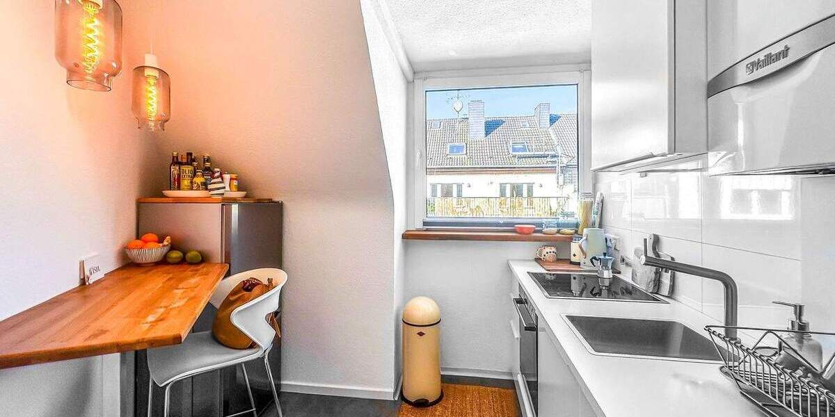 Etagenwohnung Düsseldorf Pempelfort - 2 Zimmer, 55 m&sup2;, 259.000&euro; | Angebot:25879148
