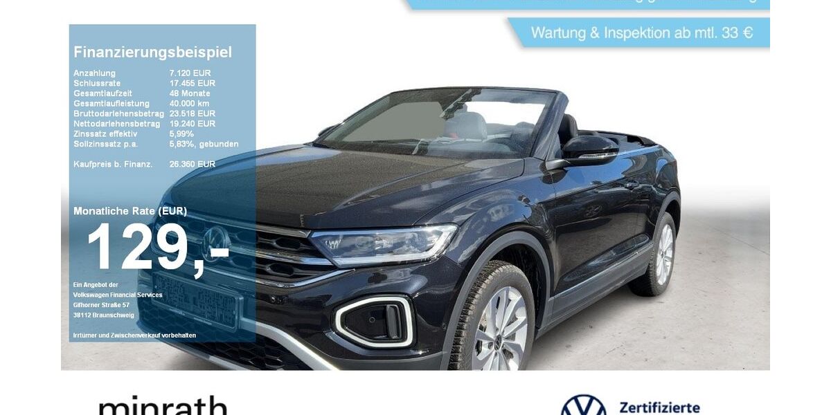 VW T-Roc 10.708 km 26.110 &euro; Moers 47441