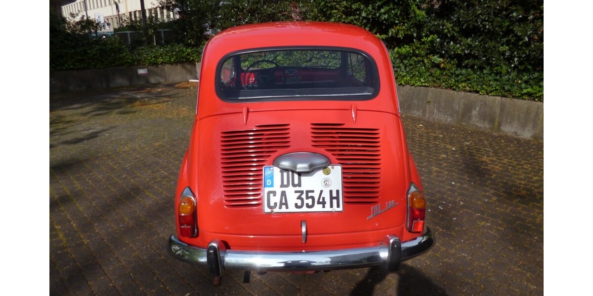 Fiat 600 D 92.000 km 6.666 &euro; Moers 47441