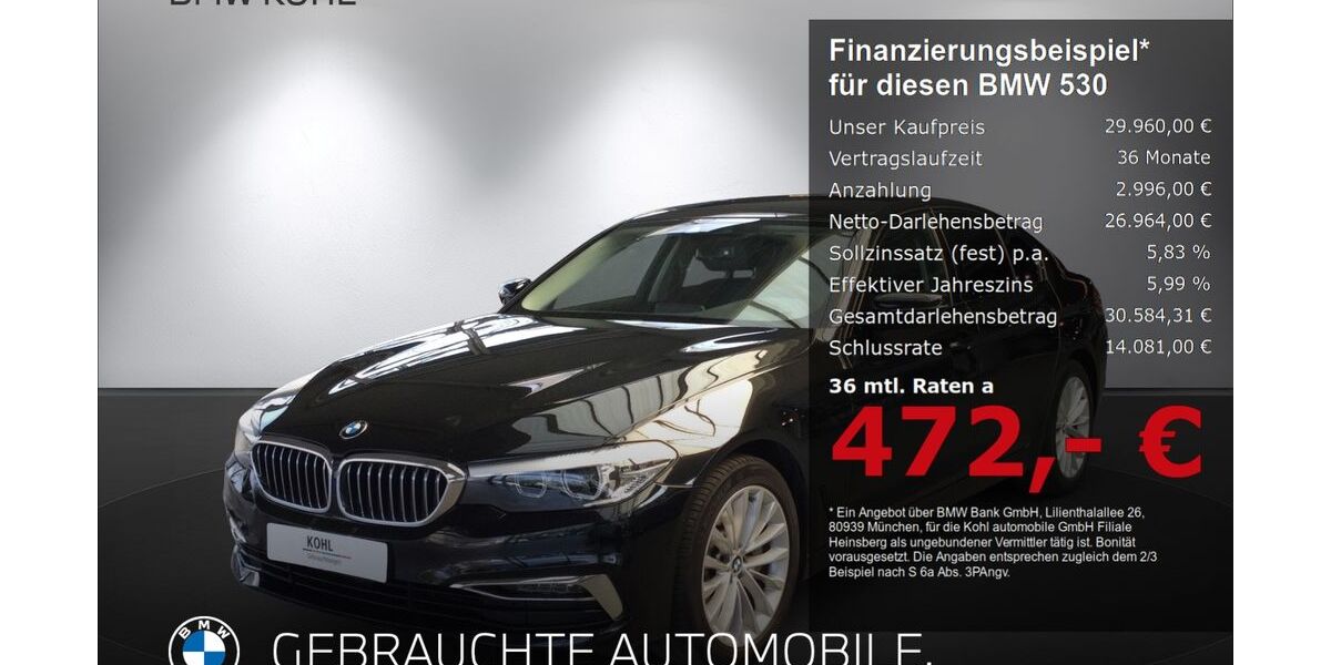 BMW 530 71.045 km 29.960 &euro; Heinsberg 52525