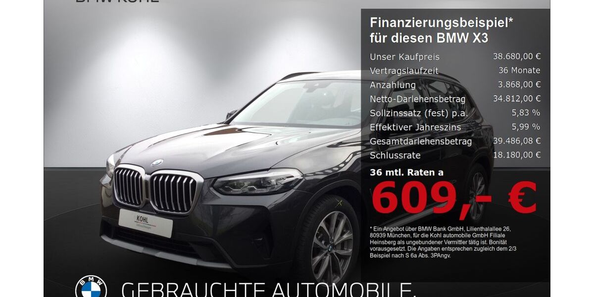 BMW X3 84.277 km 38.680 &euro; Heinsberg 52525