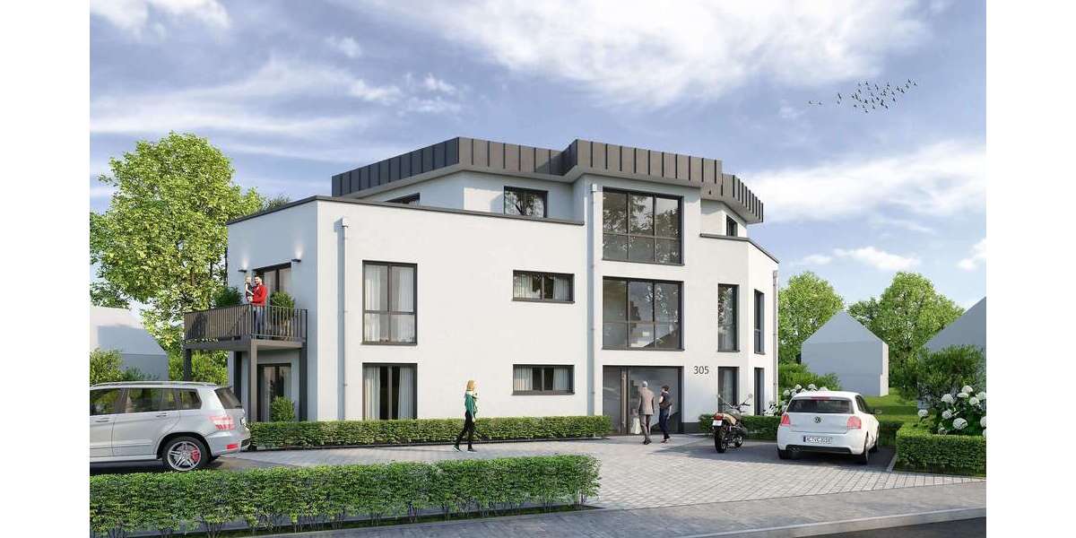 Etagenwohnung Krefeld Hülser Berg - 2 Zimmer, 58 m&sup2;, 950&euro; | Angebot:26106216