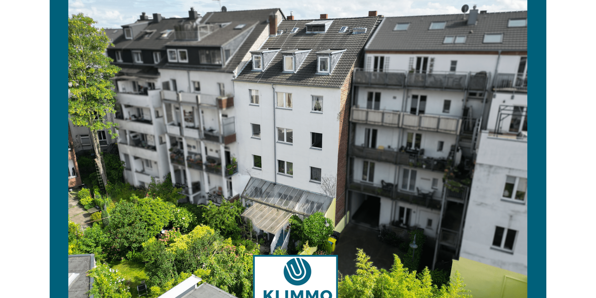 Etagenwohnung Düsseldorf Oberbilk - 2.5 Zimmer, 60 m&sup2;, 196.000&euro; | Angebot:26901924