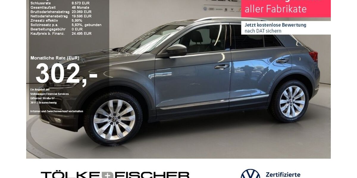 VW T-Roc 76.441 km 24.749 &euro; Krefeld 47805
