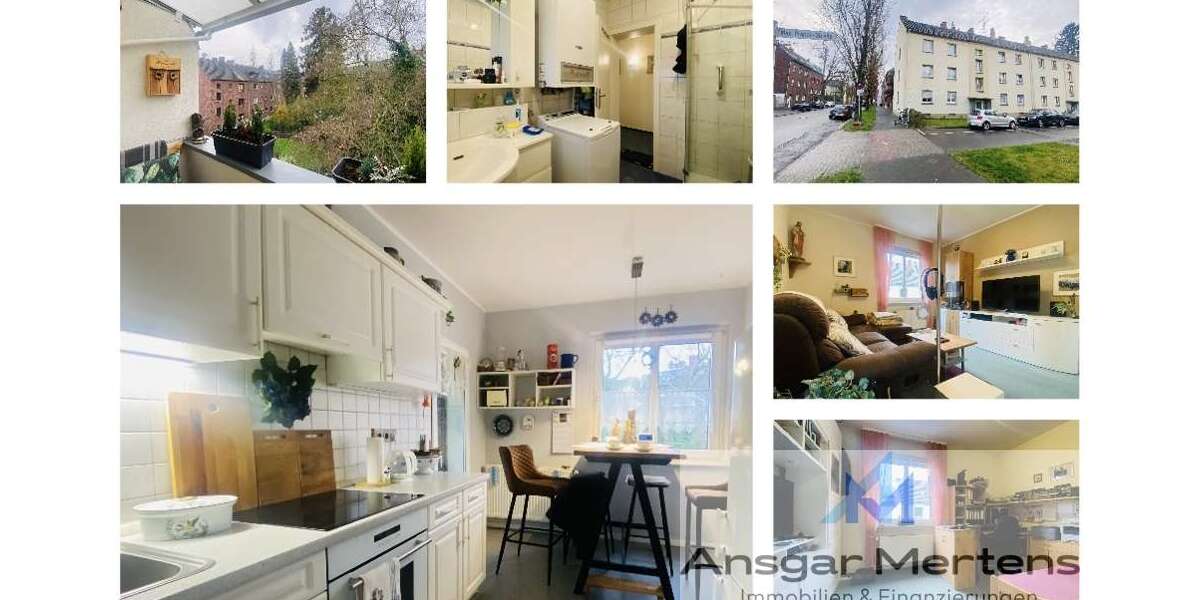 Etagenwohnung Mönchengladbach / Schrievers Schrievers - 3 Zimmer, 63 m&sup2;, 122.500&euro; | Angebot:19174811