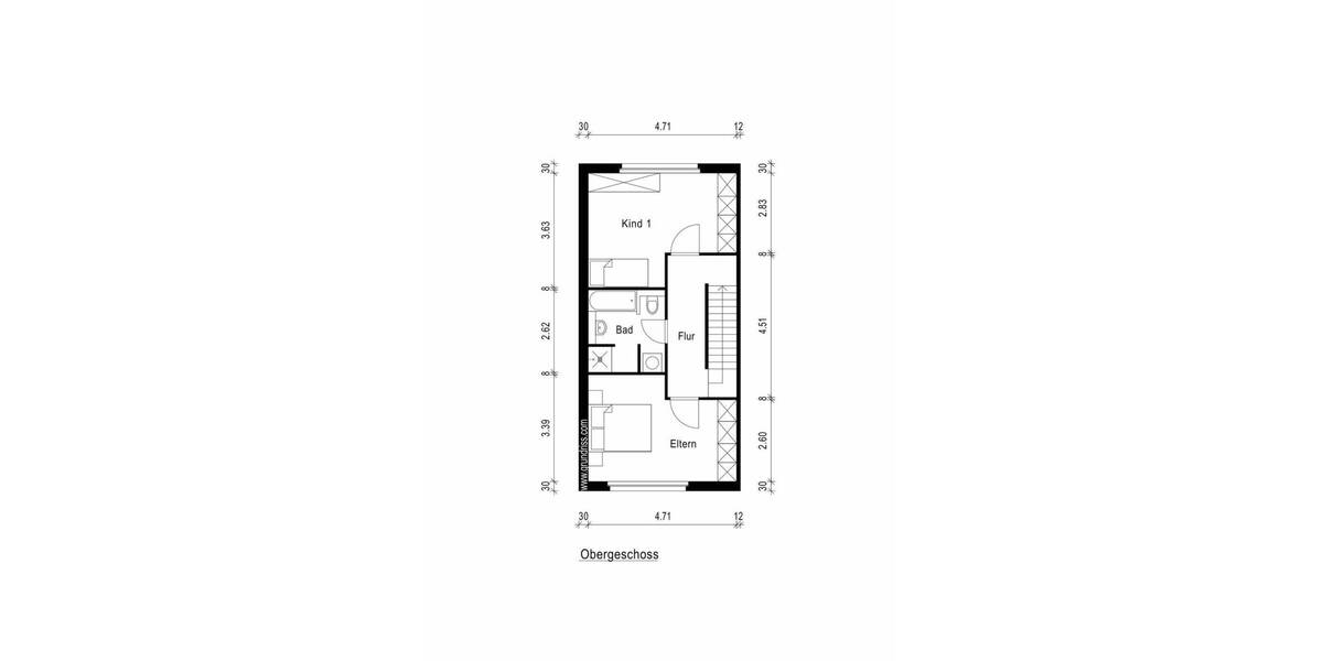 Reihenmittelhaus Neuss Rosellen - 4 Zimmer, 109 m&sup2;, 519.000&euro; | Angebot:26641438