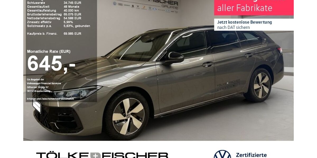 VW Passat Variant 5.000 km 69.985 &euro; Krefeld 47805