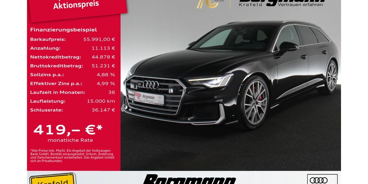 Audi S6 34.276 km 55.991 &euro; Krefeld 47803