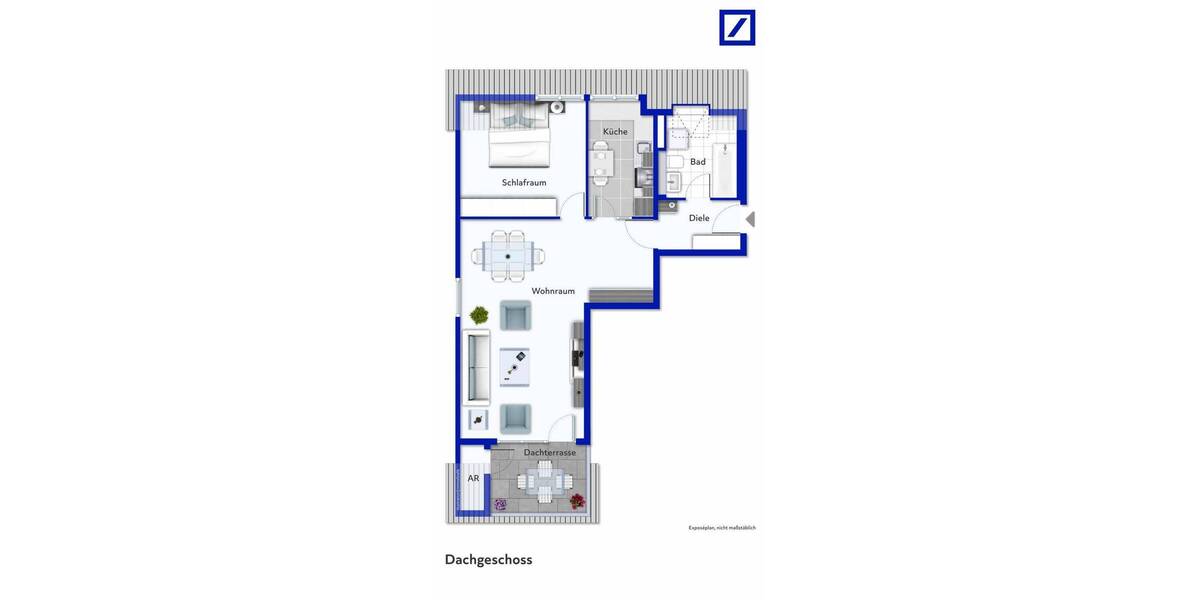 Etagenwohnung Kaarst Kaarst-Mitte - 2 Zimmer, 64 m&sup2;, 195.000&euro; | Angebot:26930032