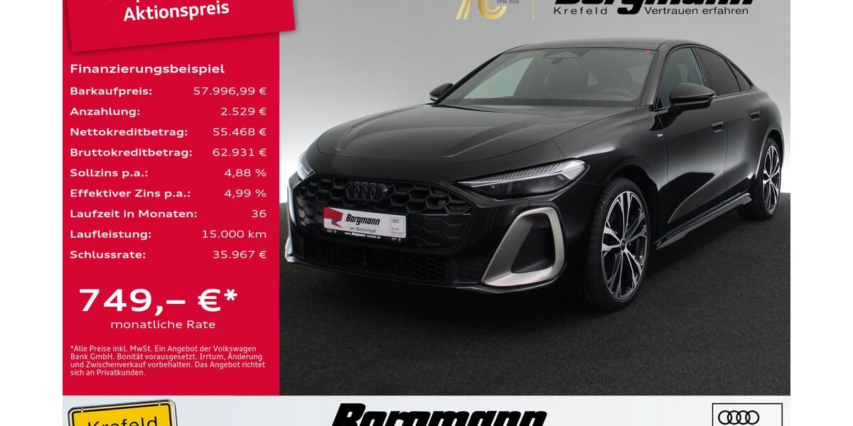 Audi A5 26.500 km 57.997 &euro; Krefeld 47803