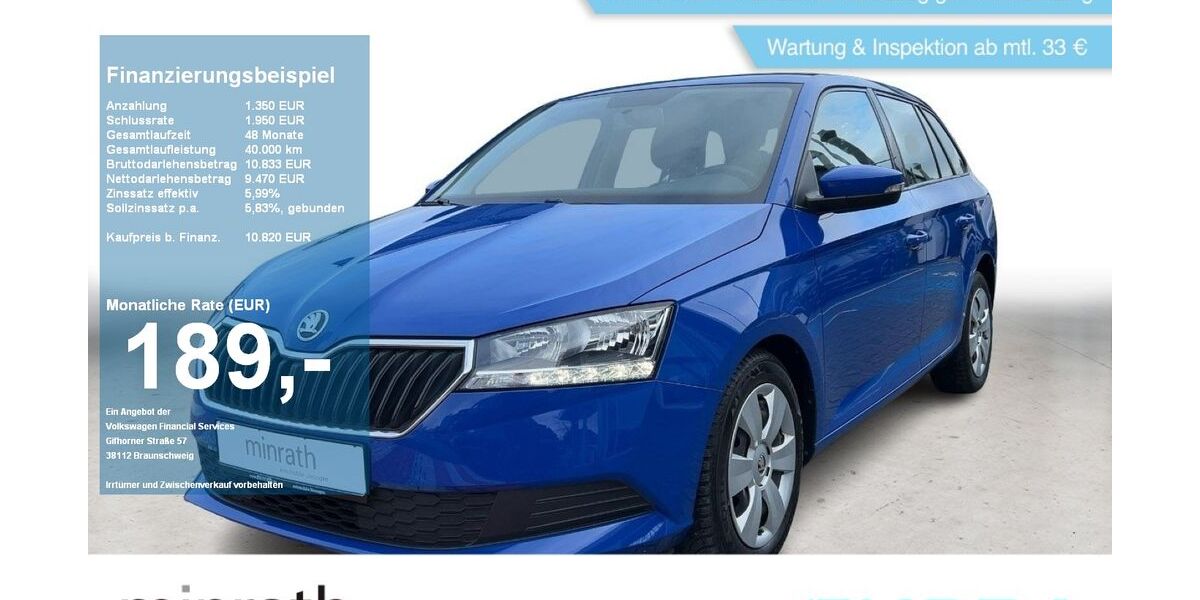 Skoda Fabia 59.875 km 10.570 &euro; Moers 47441