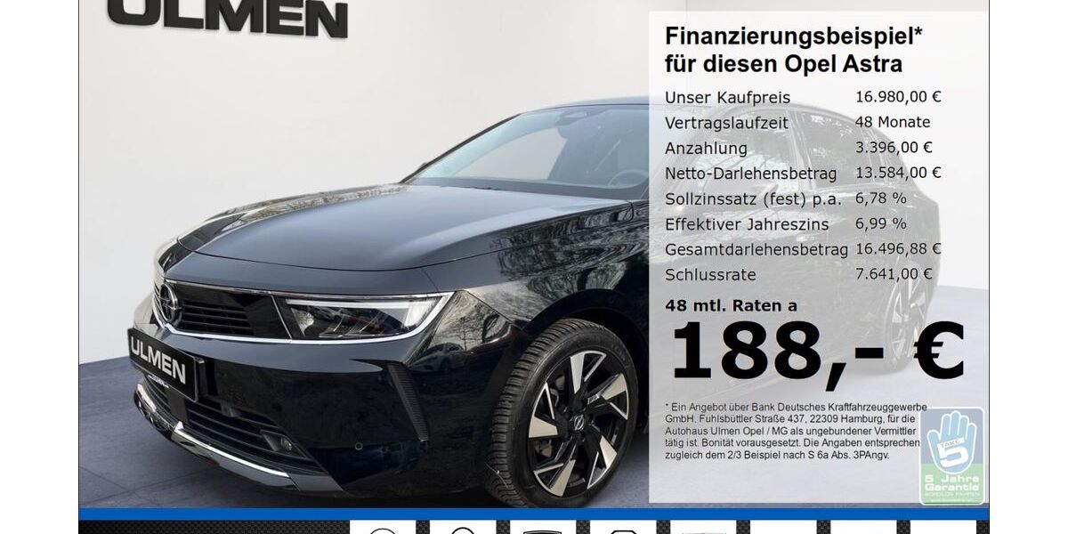 Opel Astra 65.585 km 16.980 &euro; Düsseldorf 40231