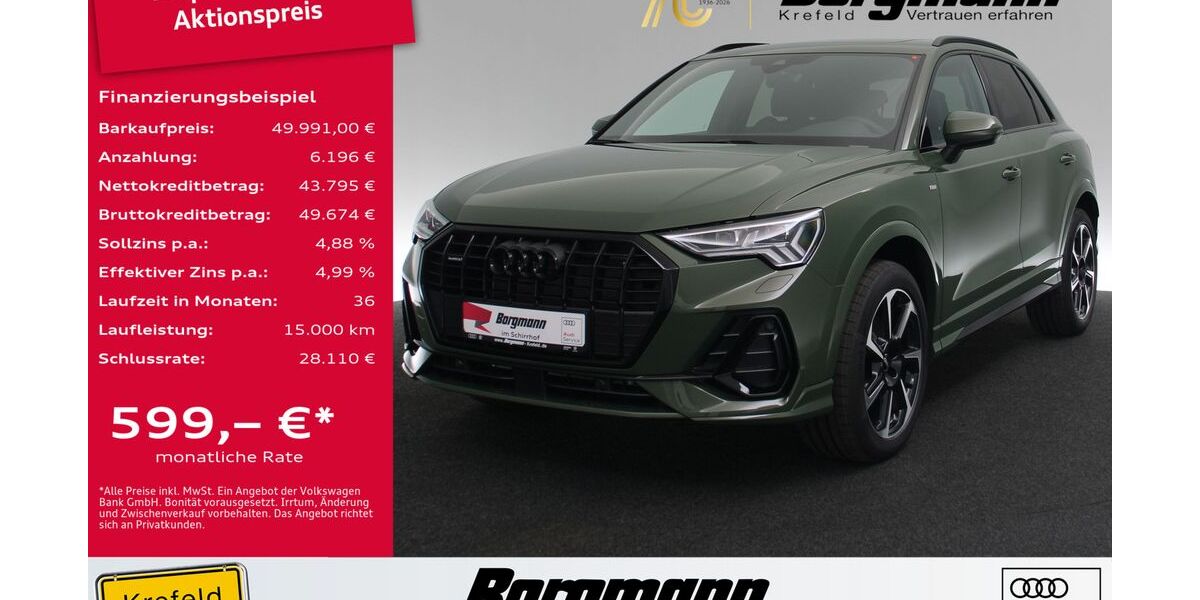 Audi Q3 15.500 km 49.991 &euro; Krefeld 47803