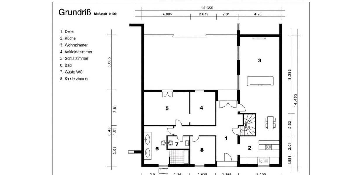 Bungalow Kaarst - 4 Zimmer, 142 m&sup2;, 769.000&euro; | Angebot:26871328