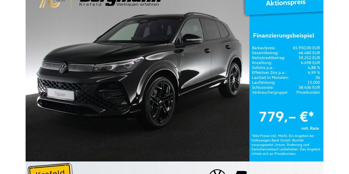 VW Tiguan 4.000 km 64.950 &euro; Krefeld 47803