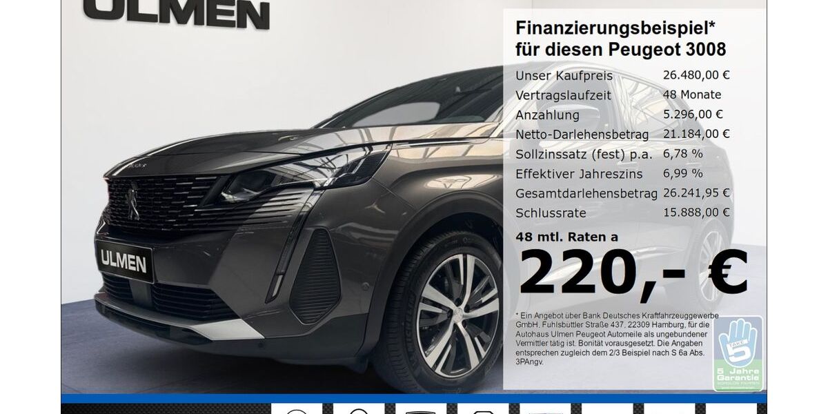 Peugeot 3008 26.764 km 26.480 &euro; Düsseldorf 40233