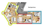 Etagenwohnung Düsseldorf Pempelfort - 2 Zimmer, 46 m&sup2;, 162.999&euro; | Angebot:25683612