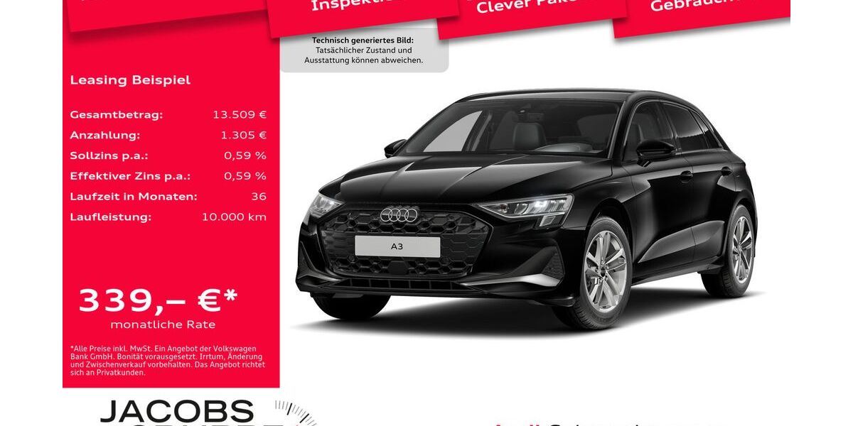 Audi A3 27.289 km 31.480 &euro; Heinsberg 52525