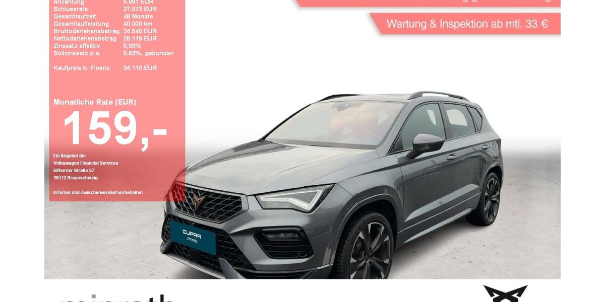 Cupra Ateca 24.963 km 34.110 &euro; Moers-Hülsdonk 47441