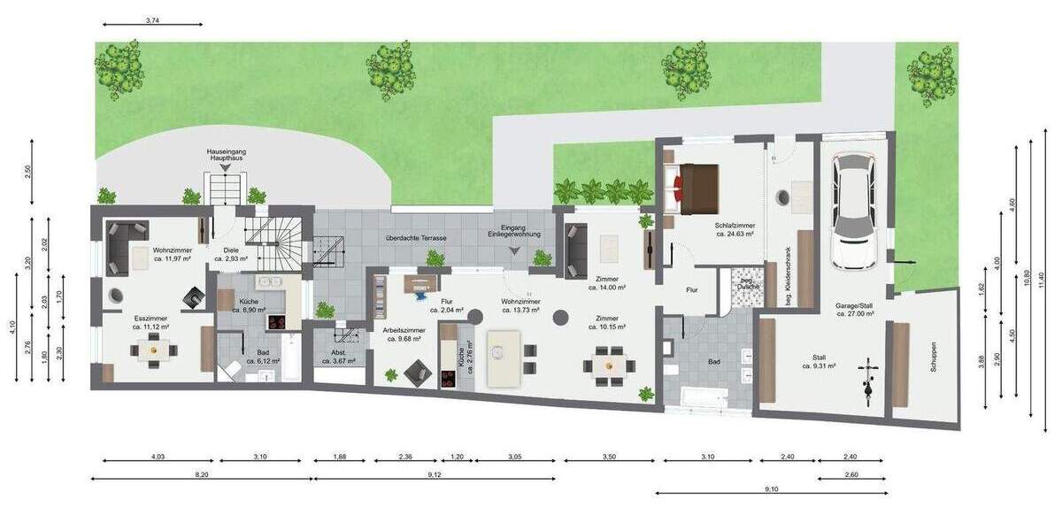 Doppelhaushälfte Heinsberg Unterbruch - 7 Zimmer, 210 m&sup2;, 269.000&euro; | Angebot:25775497
