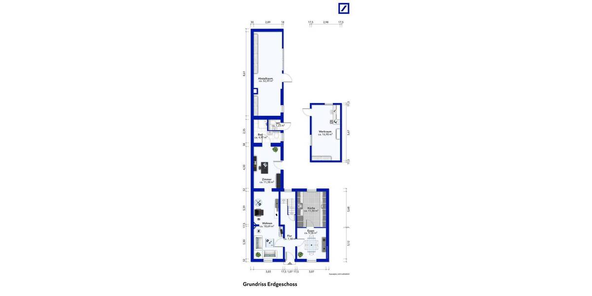 Einfamilienhaus Düsseldorf Heerdt - 6 Zimmer, 105 m&sup2;, 498.000&euro; | Angebot:26930035