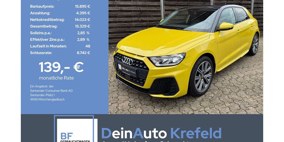 Audi A1 75.085 km 15.895 &euro; Krefeld 47839