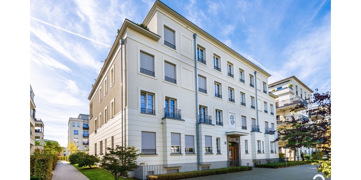 Wohnen in hochwertigem Ambiente mit internationalem Flair. 3 Zi-Wohnung in den Heinrich-Heine-Gärten - Etagenwohnung Düsseldorf Heerdt | Angebot:26645361