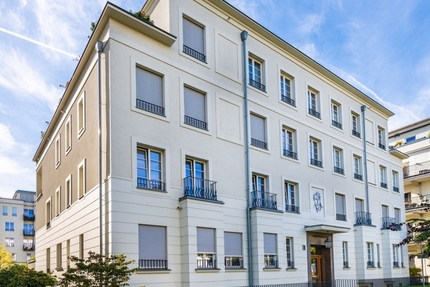 Wohnen in hochwertigem Ambiente mit internationalem Flair. 3 Zi-Wohnung in den Heinrich-Heine-Gärten - Wohnung Düsseldorf Heerdt | Angebot:26645361