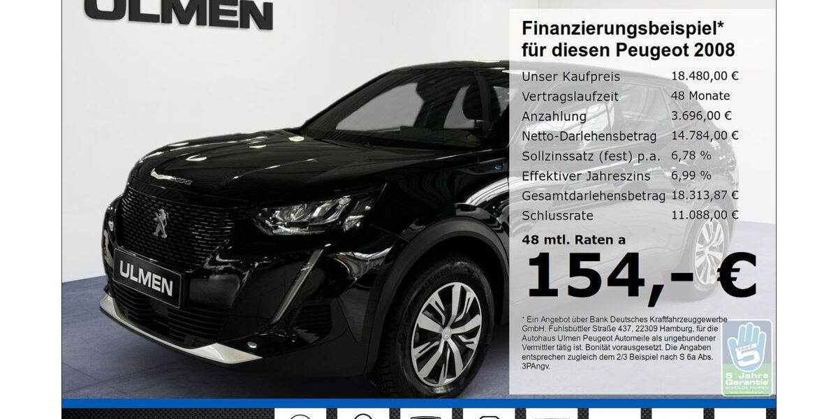 Peugeot 2008 17.343 km 18.480 &euro; Düsseldorf 40233