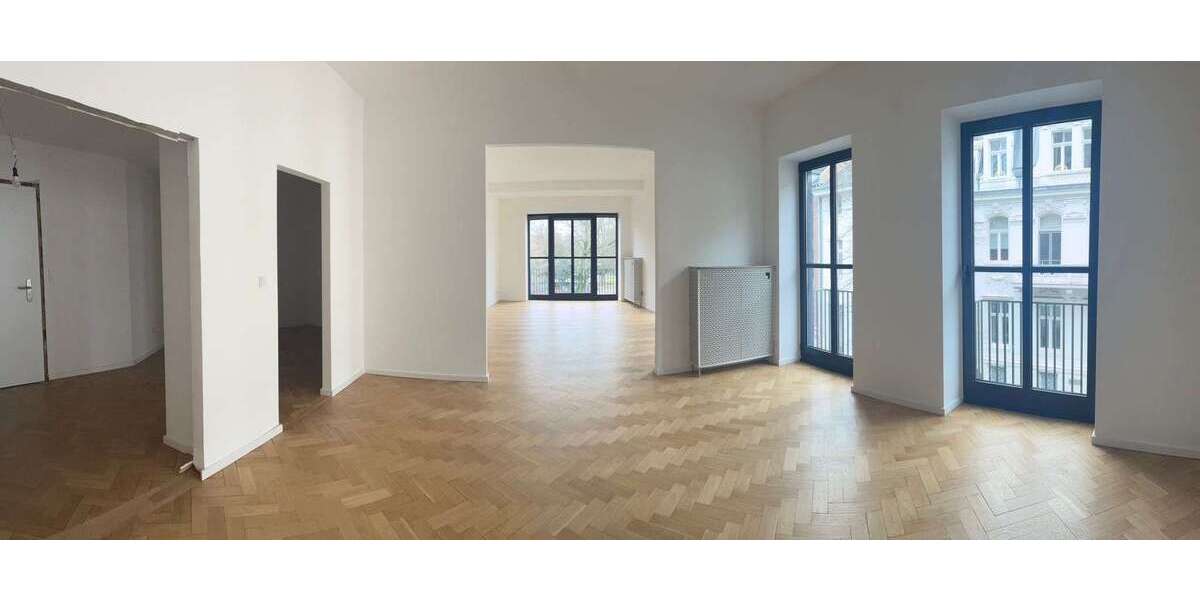 Etagenwohnung Düsseldorf Pempelfort - 4 Zimmer, 129 m&sup2;, 2.290&euro; | Angebot:25639949
