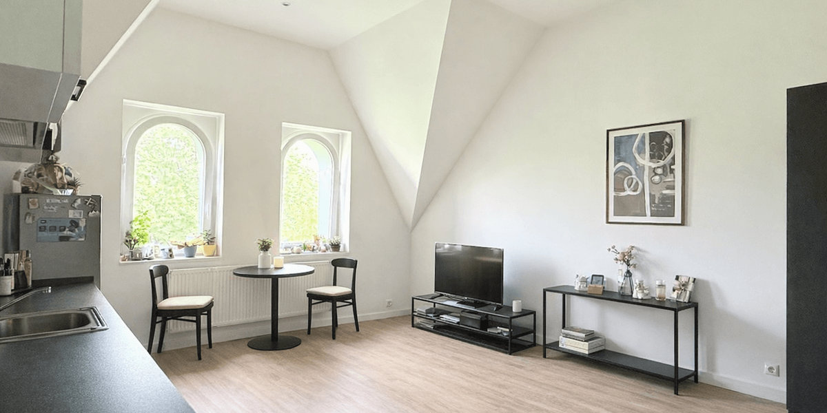 Etagenwohnung Düsseldorf Oberbilk - 1.5 Zimmer, 39 m&sup2;, 995&euro; | Angebot:26881976