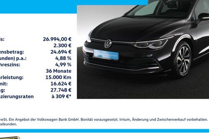 VW Golf 39.014 km 26.994 &euro; Krefeld 47803