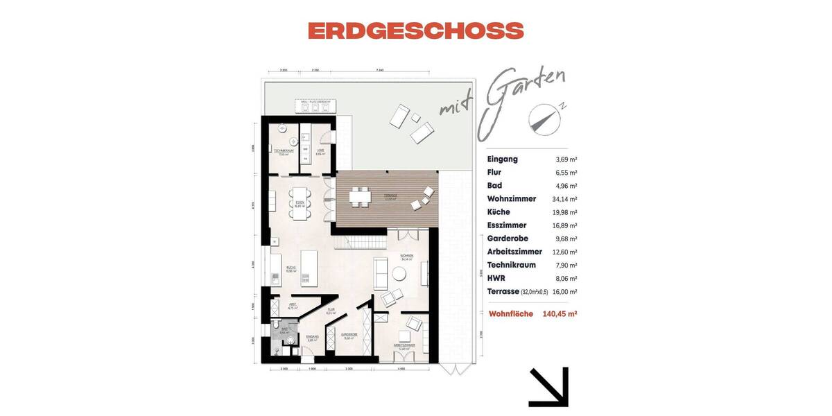 Einfamilienhaus Erkelenz Venrath - 4 Zimmer, 185 m&sup2;, 749.000&euro; | Angebot:26607196