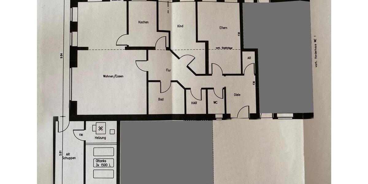 Erdgeschoßwohnung Straelen - 3 Zimmer, 125 m&sup2;, 1.000&euro; | Angebot:26604532