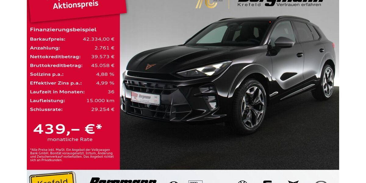 Cupra Terramar 1.010 km 41.665 &euro; Krefeld 47803