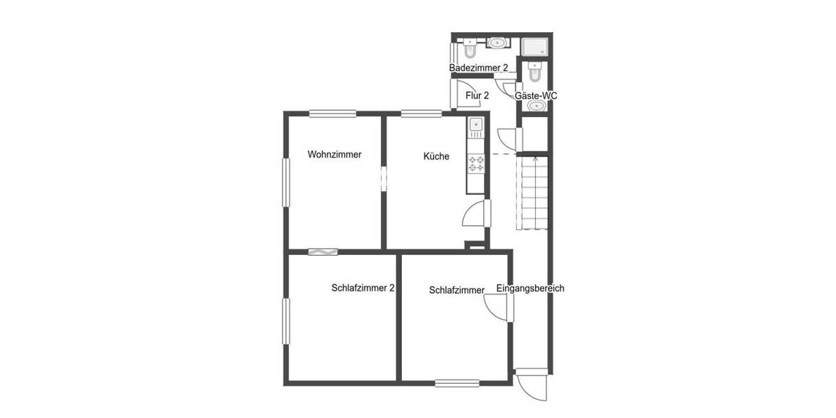Reihenendhaus Willich Anrath - 5 Zimmer, 125 m&sup2;, 329.000&euro; | Angebot:26618180