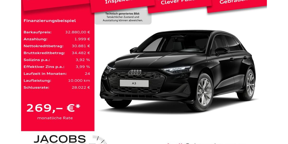 Audi A3 8.027 km 32.880 &euro; Heinsberg 52525