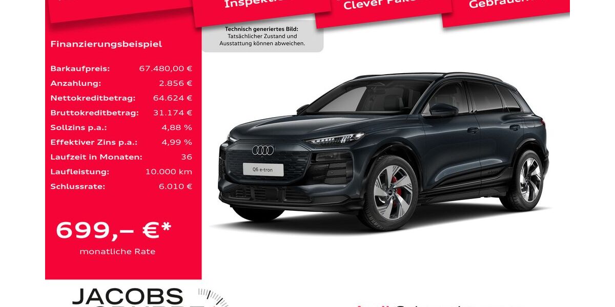 Audi Q6 e-tron 16.833 km 67.480 &euro; Heinsberg 52525