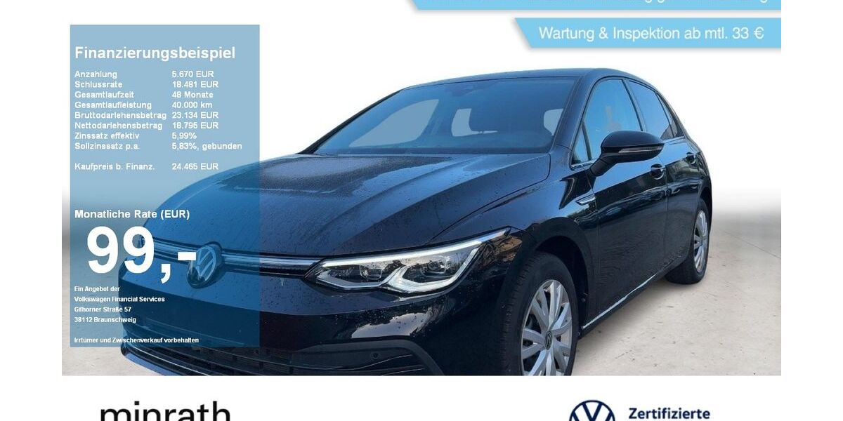 VW Golf 18.318 km 23.915 &euro; Moers 47441