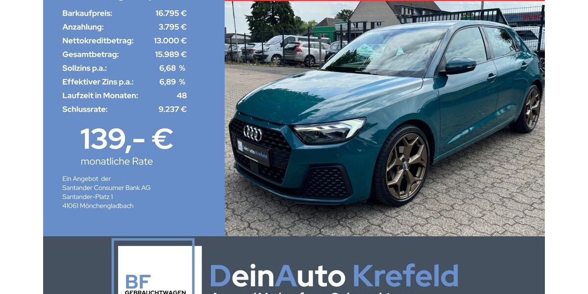 Audi A1 92.275 km 16.279 &euro; Krefeld 47805