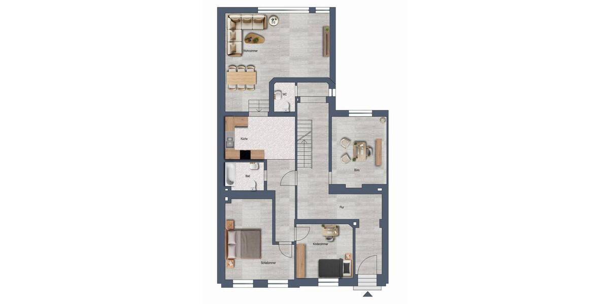 Etagenwohnung Mönchengladbach / Rheydt Rheydt - 3 Zimmer, 87 m&sup2;, 179.000&euro; | Angebot:26875208