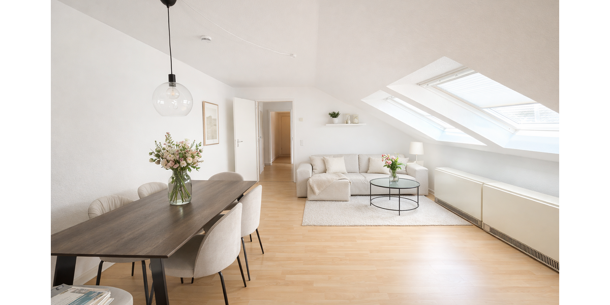 Etagenwohnung Düsseldorf Friedrichstadt - 2 Zimmer, 61 m&sup2;, 1.250&euro; | Angebot:25691987