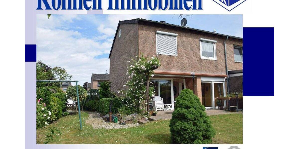 Reihenendhaus Grefrath - 4 Zimmer, 92 m&sup2;, 269.000&euro; | Angebot:26862881