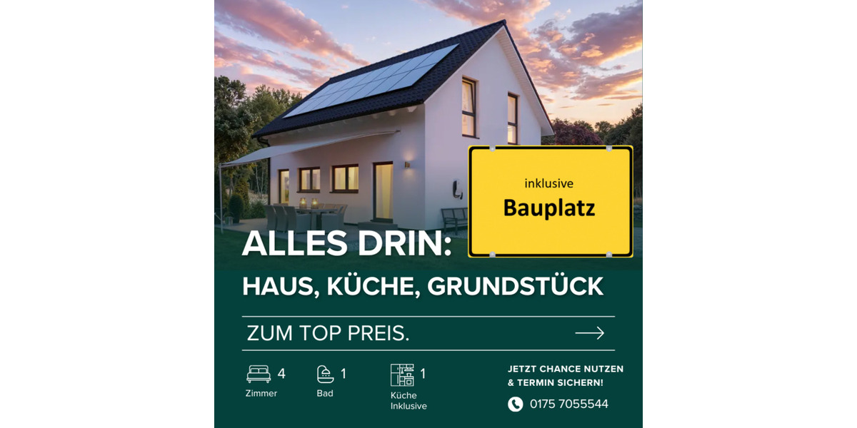 Einfamilienhaus Düsseldorf Eller - 4 Zimmer, 140 m&sup2;, 579.400&euro; | Angebot:25878576