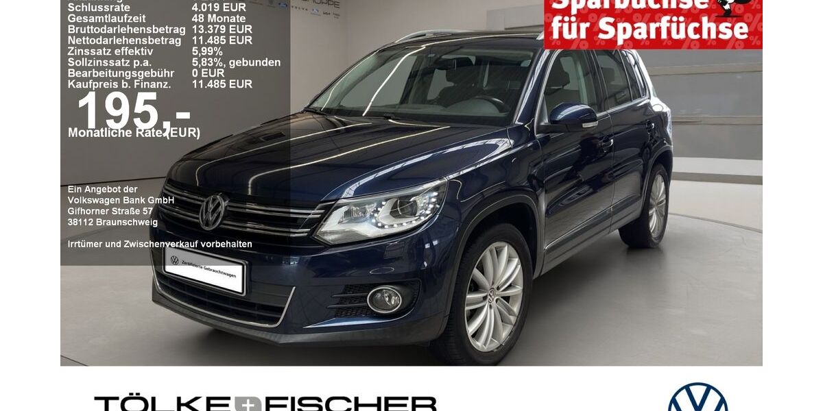 VW Tiguan 135.463 km 11.485 &euro; Krefeld 47805
